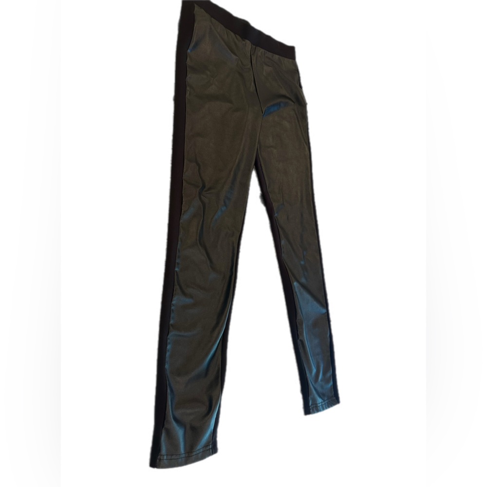 i Jeans by bufallo faux leather on the front spandex